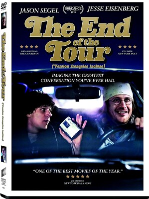 The End of the Tour - Jesse Eisenberg, Jason Segel - ROLLING STONE MAG New DVD -