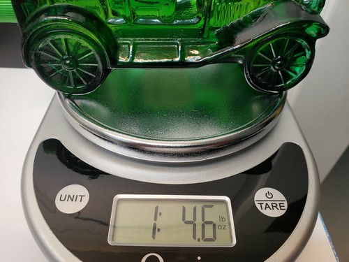VINTAGE AVON GREEN GLASS CAR WILD COUNTRY MEN'S COLOGNE DECANTER 6 OZ. Brand new - Picture 9 of 9