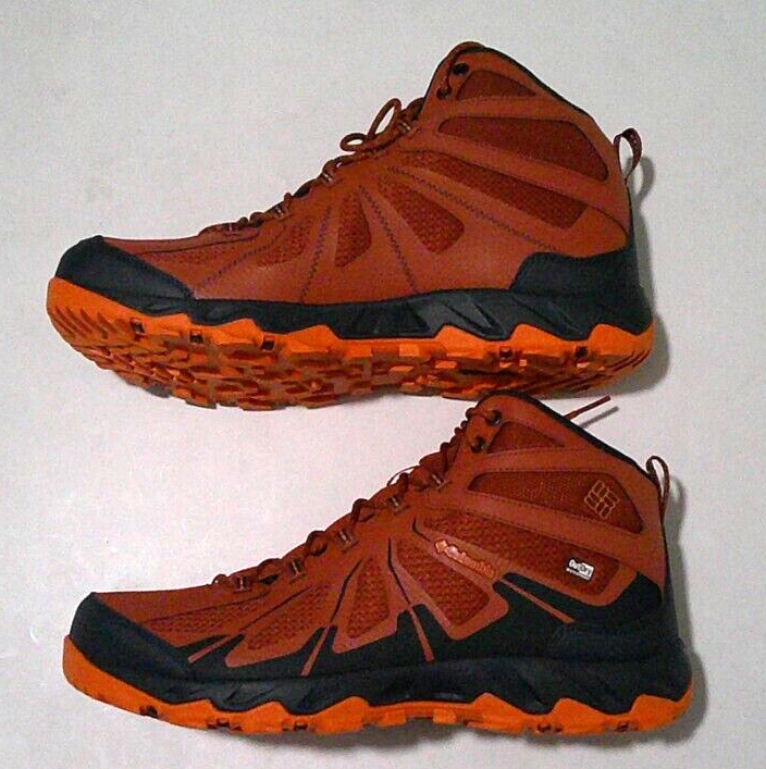 Columbia Grove Heights MID Outdry Waterproof man warp red shoes 13 Brand New