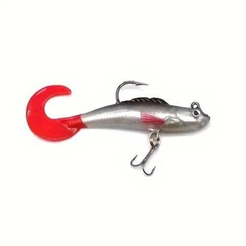 Lot de 3 Leurres souples Avec Boite Pour Pêche Eau Douce Truite Carnassier - Photo 4/4