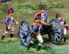 COLLECTORS SHOWCASE AMERICAN REVOLUTION BRITISH ROYAL ARTILLERY CANNON SET