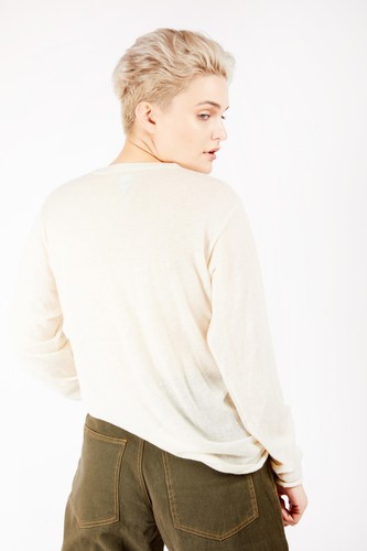 Adrian Cashmere Jumper Schachter Florida Print r4Owrpq