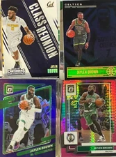 Jaylen Brown Basketball Cards **You Pick** Celtics RC, Inserts ++ Revised 3/21