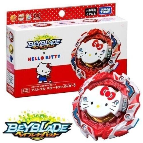 Beyblade Burst B00 Hello Kitty Left Right Spin Takara Tomy B-00 B 00 Hellokitty - Bild 1 von 12