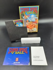 Super Spike V'Ball - EU Version - Nintendo NES Spiel - PAL - OVP - guter Zustand