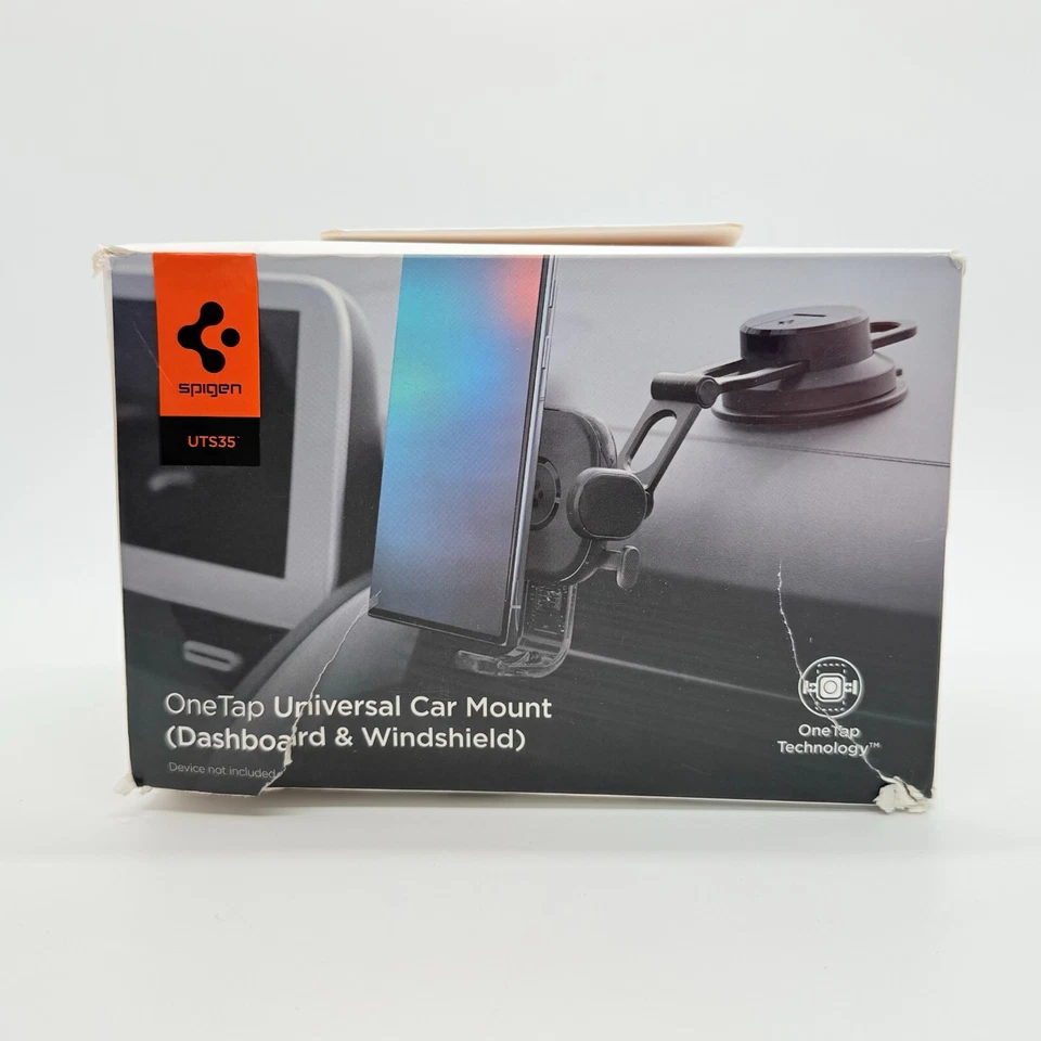 Spigen OneTap UTS35 Universal Car Phone Holder Dashboard/Windscreen - Image 3 of 4