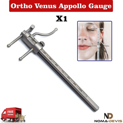 Orthodontic VDO Ruler Venus Apollo Gauge Dentures Calipers Prosthetic BEADEN 