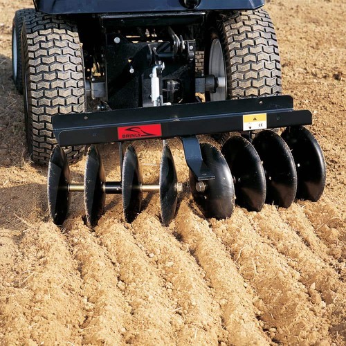39-40 Inch Tow Behind Garden Soil Sleeve Hitch Adjustable Disc Harrow - Picture 3 of 4