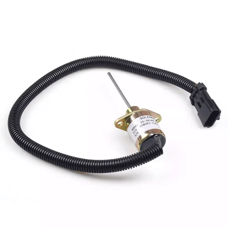 SA-5019-12 12V 燃油电磁阀久保田 V2203-DI V2203DI 载架矢量 1800 — 第 3/4 张图片