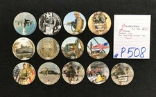 AAFES POGS, 7th Series/Printing, 13 POGS, Complete 25¢, #P508 GOOD