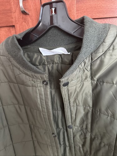 ESERCITO ITALIANO ARMY FIELD JACKET GREEN With Undercoat. TG 52 L Size. - Picture 19 of 24