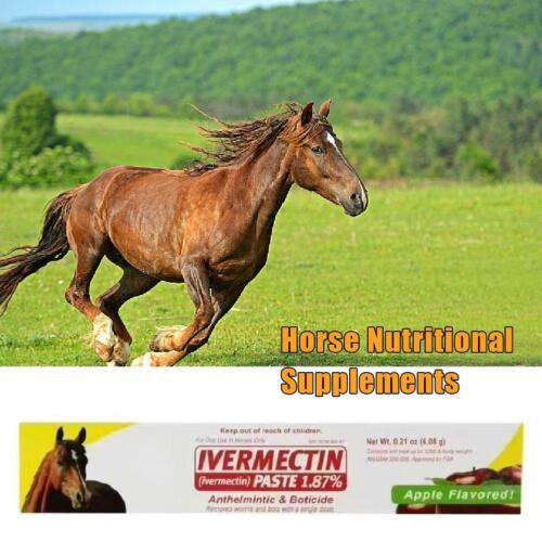 2025 3X New Date Paste Horse Dewormer Apple Flavor Exp 3 YEAR FREE SHIPPING - Picture 2 of 8
