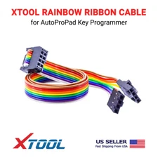 Rainbow Ribbon Cable for XTOOL AutoPro Pad