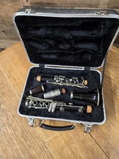 vintage Gebruder Moennig Clarinet W Case