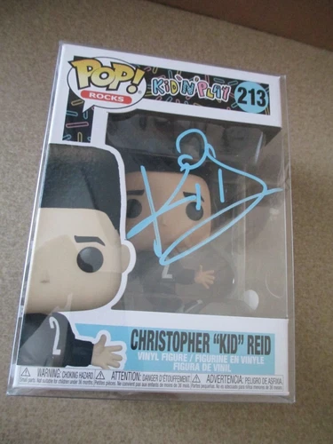 Christopher "Kid" Reid Signed  Funko Pop Kid 'N Play JSA COA