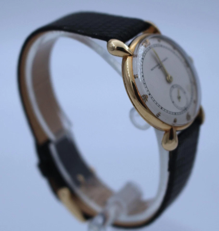 Vacheron Constantin Vintage Tear Drop Lugs 29mm Manual Yellow Gold Selling As-Is - Image 3 of 4