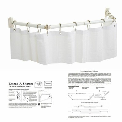 Rv Extendable Shower Curtain Rod Folding Camper Bath Liner Pivoting Motorhome Rv Extendable Shower Curtain Rod, Rv Shower Curtain Rod Canada