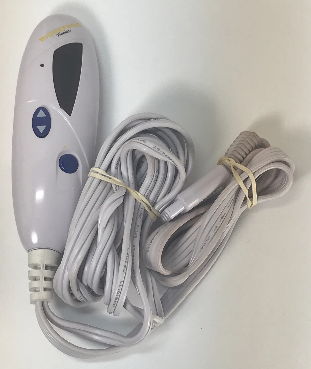 Biddeford TC13B1-T Electric Blanket Throw Heat Control Remote Power Cord  4-Prong | eBay
