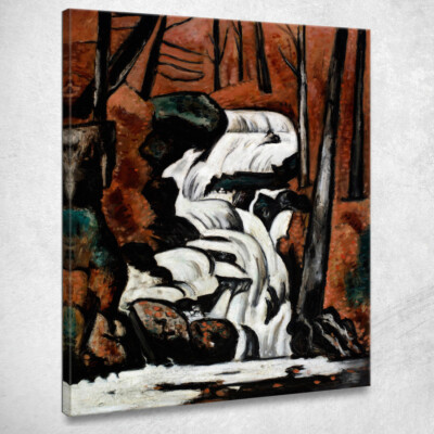 L'Odore Delle Cascate Del Ruscello Marsden Hartley, mhr33 quadro stampato su tel