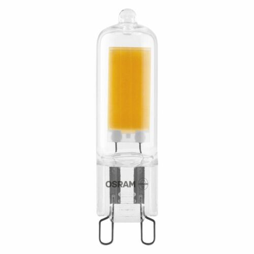 2x Osram LED 2W = 20W G9 Glass Capsule Clear, Twin Pack Warm White 2700K (non... - Picture 3 of 5