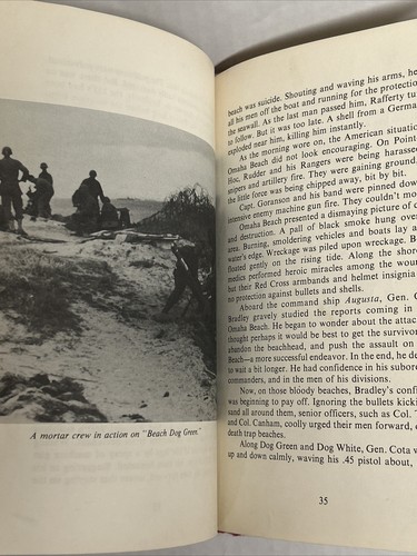 D Day Omaha Beach Milton J. Shapiro 1980 World War Hardcover - Imagen 10 de 12