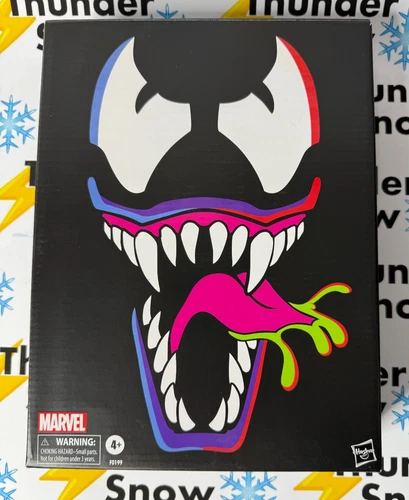 ⚡️❄️Marvel Legends Venom Retro Hasbro Pulse SDCC Exclusivo 2021 Spider-Man