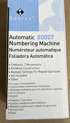 Sparco Sparco Automatic Numbering Machines SPR80057
