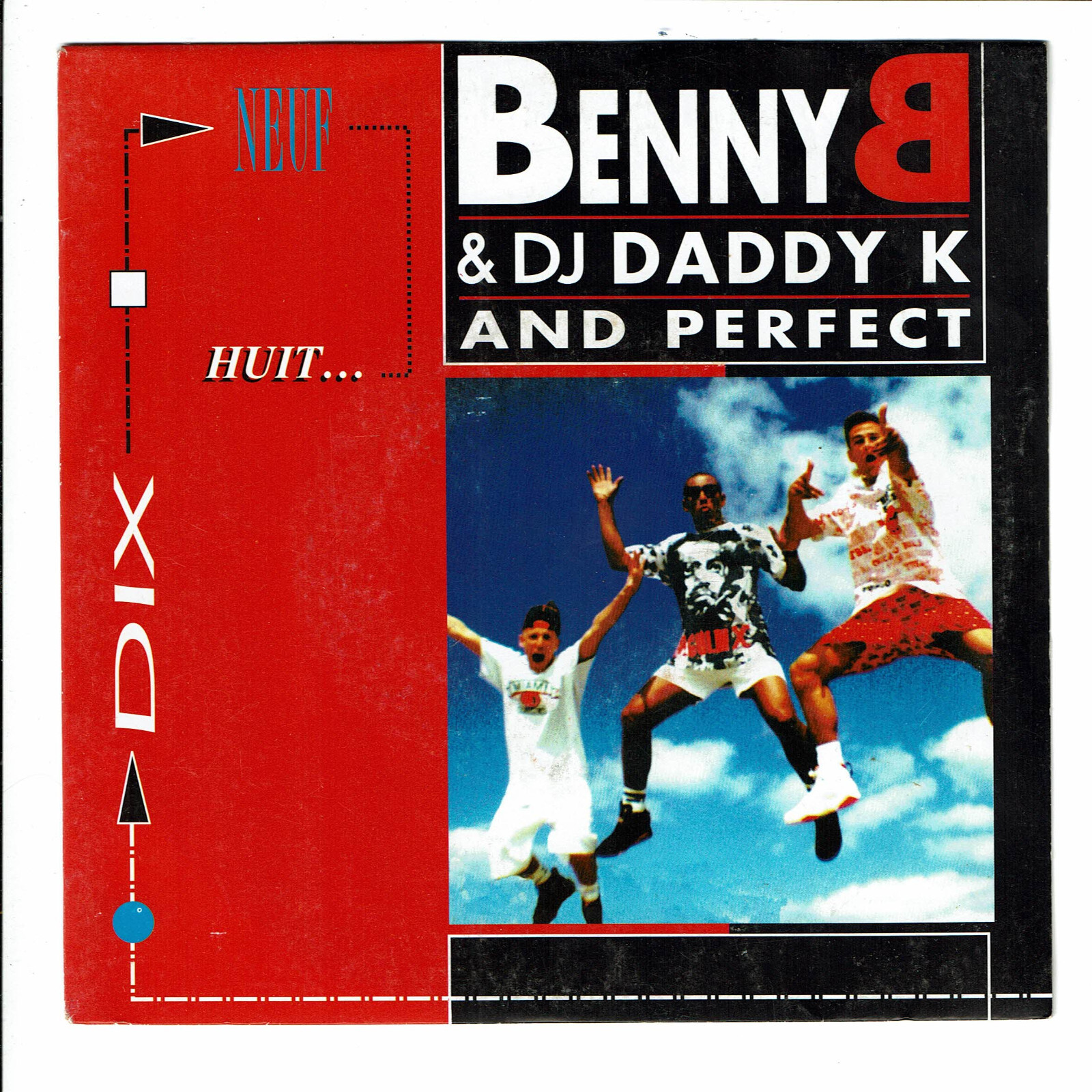 Benny B.Featuring Daddy K. Vinyl 45 RPM 7 "" 10.9.8.7. Radio Edit -on the Beat