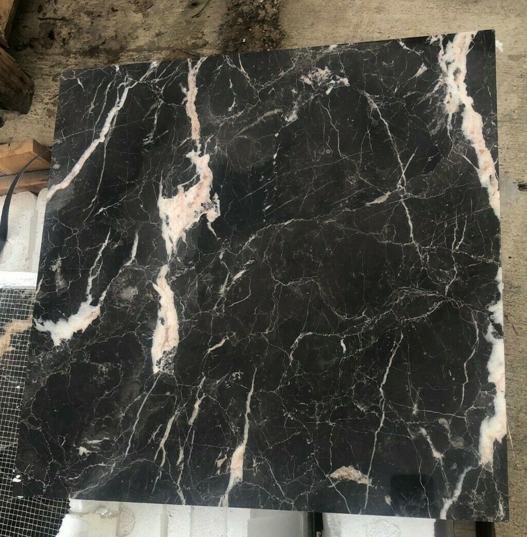 Tile Emperedor Dark Marble Remodel Stone About 3x3 SAMPLE PIECE TS