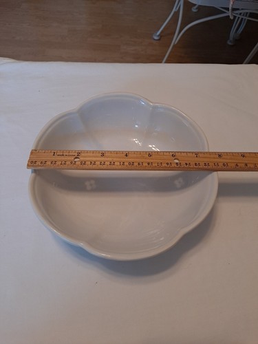 Vintage McCoy Pottery Bowl 7528 Lt Blue Pre Owned USA Made SEE PICTURES - Picture 2 of 6