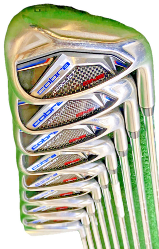 Cobra Aerojet One Length Irons 3u,4-PW,GW RH 37" KBS Tour Lite Regular Steel WOW