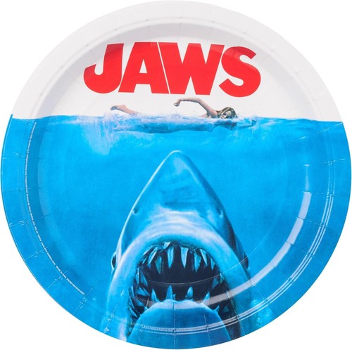 Jaws 60 Pack Partyware Disposable Paper Plates, Napkins, and Cups - Picture 4 of 9