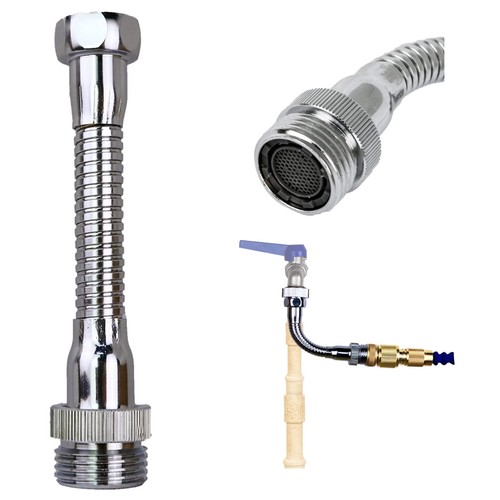 Faucet Extender Garden Hose Adapter Hose Protector Flexible Kitchen Sink Faucet