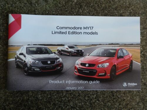 HOLDEN VF COMMODORE   ''MOTORSPORT,DIRECTOR & MAGNUM''  RARE BROCHURE  - Afbeelding 1 van 12