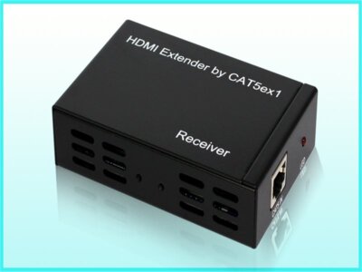 HDCVT HDV-E100 HDMI Extender over single 100m CAT6 (TCP/IP) with IR