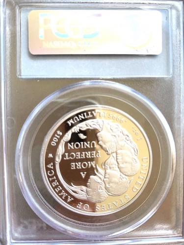 2009-W $100 PCGS PR70DCAM Statua della Libertà - Foto 2 di 2