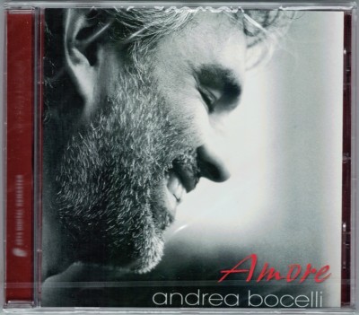 Andrea BOCELLI: AMORE Kenny G Stevie Wonder Christina Aguilera Somos Novios CD