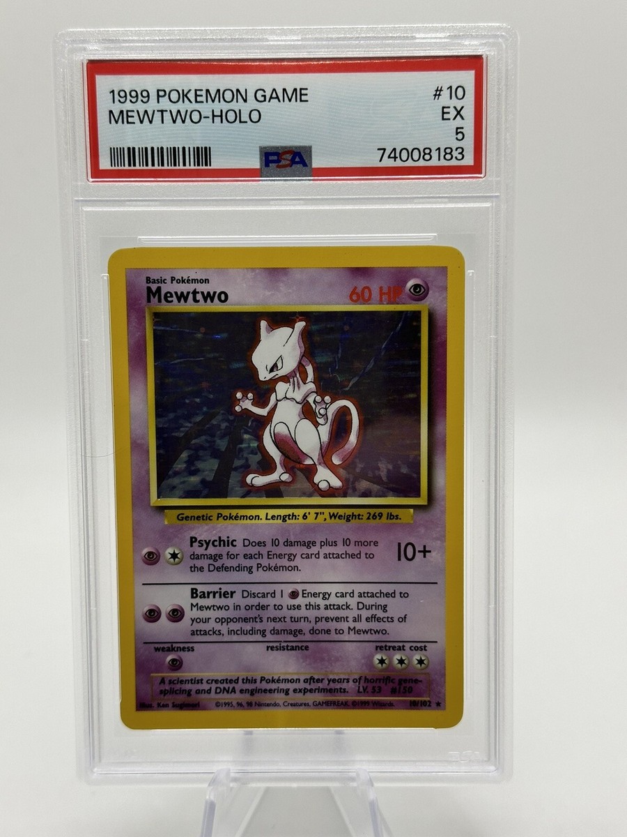 【PSA9】旧裏 ミュウツー holo 1996 PSA MINT mewtwo Pokemon Mewtwo HOLO PSA 5 #10/102 BASE SET 1999 POKEMON HOLO SLAB