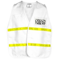 ML Kishigo MLK-3711 Incident Command Safety Vest White NIMS Reflective OSFM NEW