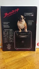HIWATT BULLDOG GUITAR AMPLIFIERS VINTAGE 1985 PRINT AD 11 X 8.5  E2