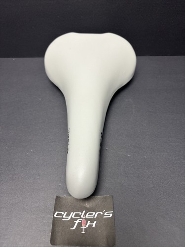 New Velo Gray Touring Adult Seat Saddle Road Bike Seat Fit Trek Univega Fuji GT - Picture 5 of 18