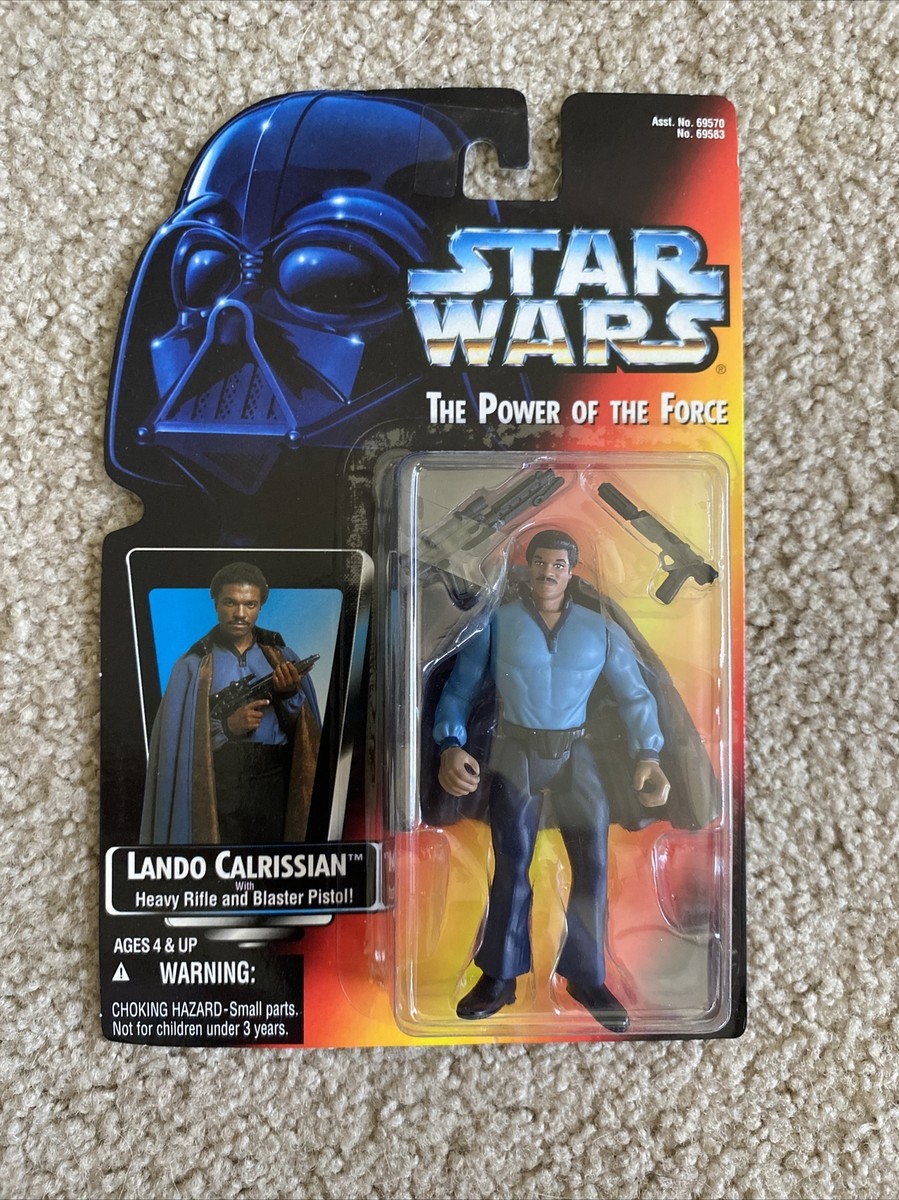 Kenner Star Wars 1995 The Power Of The Force Lando Calrissian Red