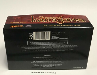 Magic the Gathering EMPTY Champions of Kamigawa Booster Box