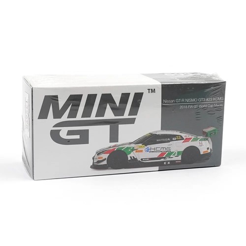 Nissan GT-R NISMO GT3 #23 KCMG 2018 FIA GT World Cup Macau MiniGT 1/64 - 第 1/4 張圖片