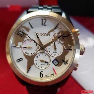 Nixon ''The Bullet Chrono'' (Amuse Society) 50M 3-Hand Japanese Movement [16I]