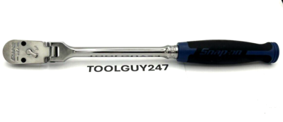 SNAP ON TOOLS PWR BLUE 3/8 Dr 100 Tooth Soft Grip Long Flex SNAP ON TOOLS PWR BLUE 3/8 Dr 100 Tooth Soft Grip Long Flex
