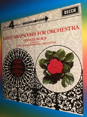 Stanley Black-Great  Rhapsodies for Orchestra LP/ L477