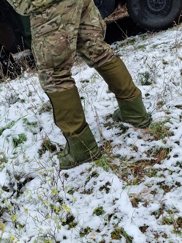 Bundeswehr Bw ksk Überschuhe Nässeschutz Überziehstiefel Stiefel Boots 45-46 - Bild 4 von 9