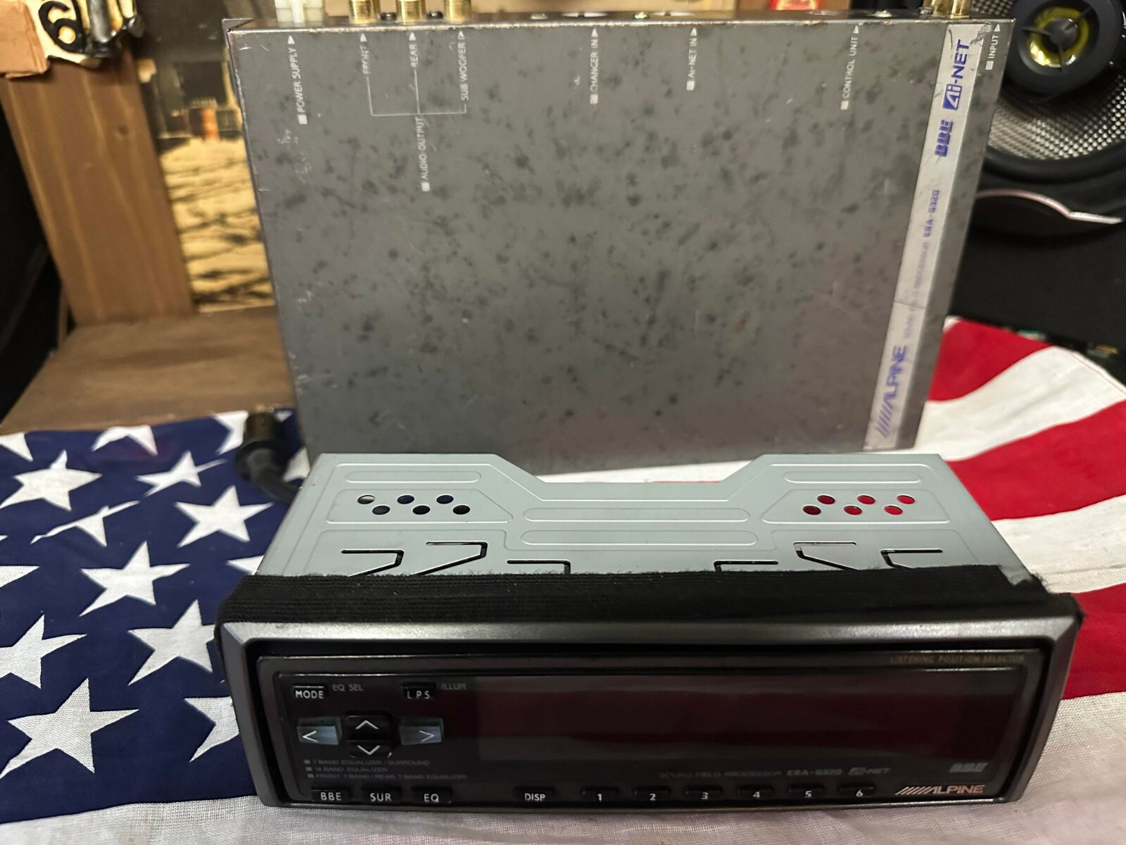 alpine era g320 equalizer eq tested workin perfect eBay