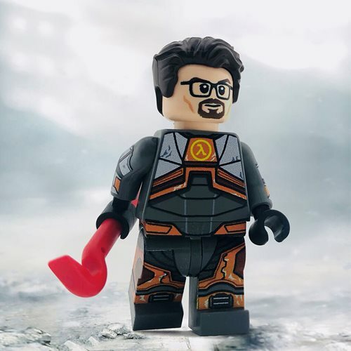 Custom Printed GORDON FREEMAN Half Life Lego Minifigure -Genuine Lego ...